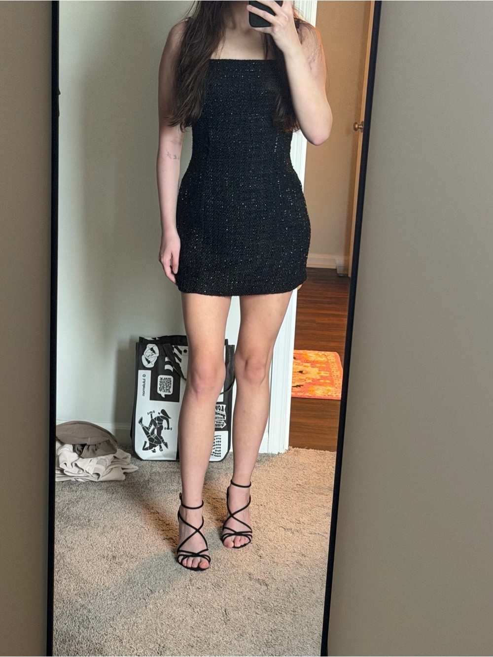 Meshki Celena Tweed Mini Dress